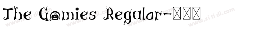 The Gomies Regular字体转换